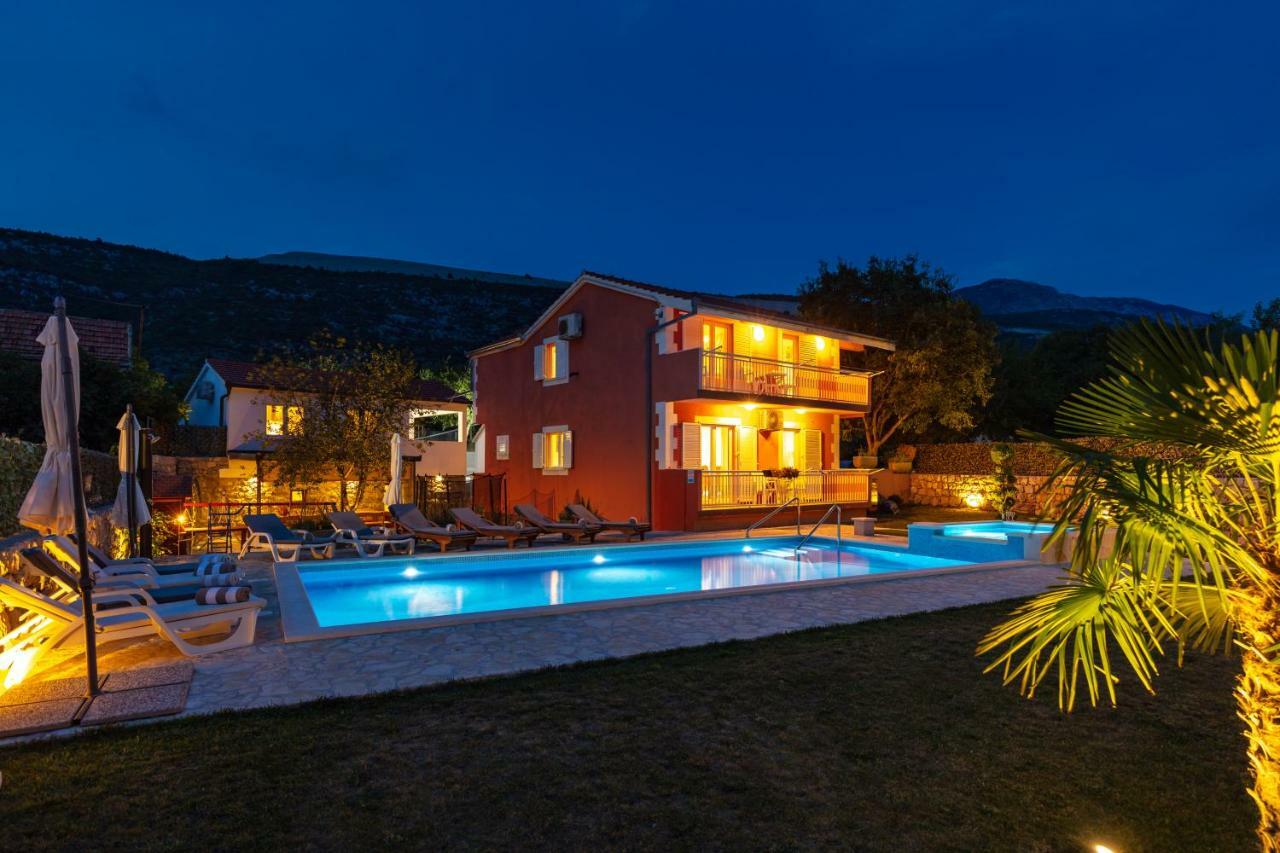 Luxury Villa Poquito Zagvozd Exterior photo